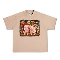 Burro christmas pigs Urban Heavy Tee - Jasminsmagicworld