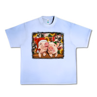 Grape Ice christmas pigs Urban Heavy Tee - Jasminsmagicworld