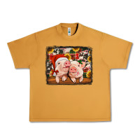 Peanut Butter christmas pigs Urban Heavy Tee - Jasminsmagicworld