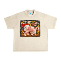 Sandshell christmas pigs Urban Heavy Tee - Jasminsmagicworld