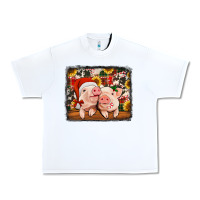 White christmas pigs Urban Heavy Tee - Jasminsmagicworld
