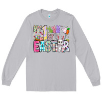 Moon Dust My 1st Easter Long Sleeve Tee - CowhideDigitalArt