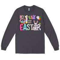Smoke My 1st Easter Long Sleeve Tee - CowhideDigitalArt