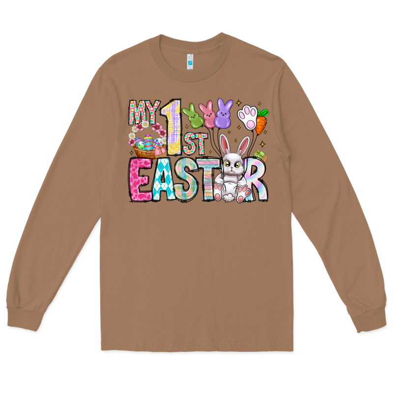 My 1st Easter Long Sleeve Tee by CowhideDigitalArt | Teevron