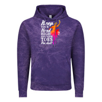 Cloud Purple ballet dancer keep head high toes pointed ballerina teacher Vintage Hoodie - linhVisuals