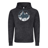 Vintage Black bainbridge island wa mountains hiking climbing camping Vintage Hoodie - linhVisuals