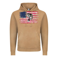 Vintage Camel bass fishing distressed american flag essential Vintage Hoodie - linhVisuals