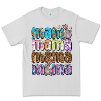 Dove Grey Easter mama mama mama Premium Tee - OliviaCreatesArt