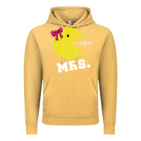 Vintage Mustard Mrs Pacman Vintage Hoodie - linhVisuals