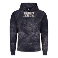 Cloud Black rüfus dusol LA Vintage Hoodie - linhVisuals