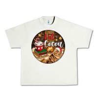 Pistachio Hot Cocoa With Cat Urban Heavy Tee - FaDigitalArtStudio