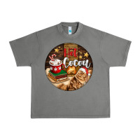 Tornado Hot Cocoa With Cat Urban Heavy Tee - FaDigitalArtStudio