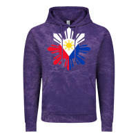 Cloud Purple philippine flag hoodie pinoy flag filipino shirt pinoy sun Vintage Hoodie - linhVisuals