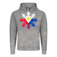 Cloud Rock philippine flag hoodie pinoy flag filipino shirt pinoy sun Vintage Hoodie - linhVisuals