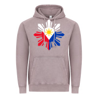 Vintage Zinc philippine flag hoodie pinoy flag filipino shirt pinoy sun Vintage Hoodie - linhVisuals