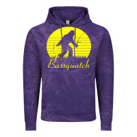 Cloud Purple bassquatch bigfoot Vintage Hoodie - linhVisuals