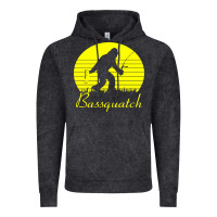 Bassquatch Bigfoot Vintage Hoodie | Teevron