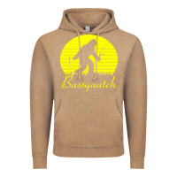 Vintage Coffee bassquatch bigfoot Vintage Hoodie - linhVisuals