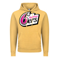 Vintage Mustard sydney sixers Vintage Hoodie - linhVisuals