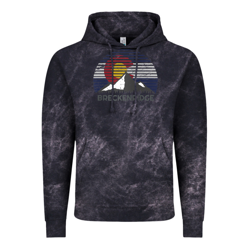 Breckenridge Colorado X Co Flag Mountain Peak Raglan Baseball Tee Vintage Hoodie by linhVisuals | Teevron
