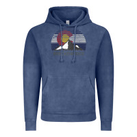 Vintage Denim breckenridge colorado x co flag mountain peak raglan baseball tee Vintage Hoodie - linhVisuals
