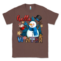 Chestnut hello winter Classic Tee - OliviaCreatesArt