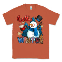Copper hello winter Classic Tee - OliviaCreatesArt