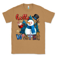 Toasted Coconut hello winter Classic Tee - OliviaCreatesArt