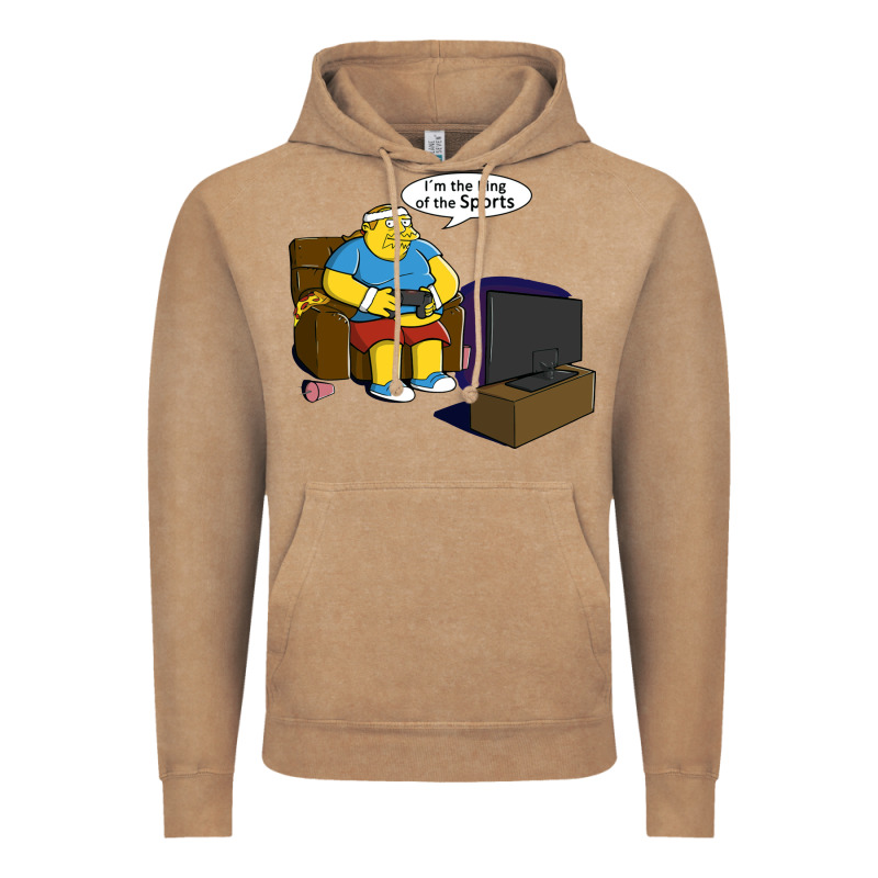 The King Of The Sports Vintage Hoodie by linhVisuals | Teevron