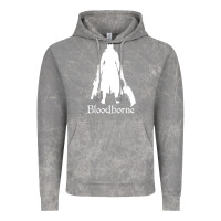 Cloud Rock bloodborne zipped Vintage Hoodie - linhVisuals