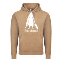 Vintage Coffee bloodborne zipped Vintage Hoodie - linhVisuals