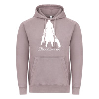 Vintage Zinc bloodborne zipped Vintage Hoodie - linhVisuals