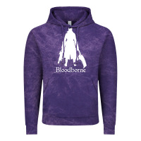 Cloud Purple bloodborne zipped Vintage Hoodie - linhVisuals