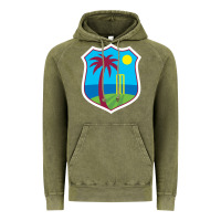Vintage Olive west indies cricket Vintage Hoodie - linhVisuals