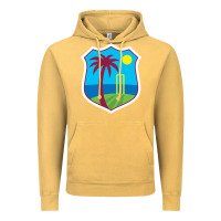 Vintage Mustard west indies cricket Vintage Hoodie - linhVisuals