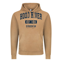 Vintage Camel hood river oregon or vintage sports established navy design t shirt Vintage Hoodie - linhVisuals