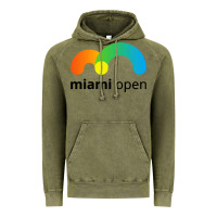 Vintage Olive miami open Vintage Hoodie - linhVisuals