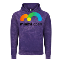 Cloud Purple miami open Vintage Hoodie - linhVisuals