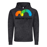 Vintage Black miami open Vintage Hoodie - linhVisuals