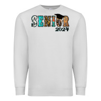Dove Grey western senior 2024 Premium Sweatshirt - RanaPortraitStore
