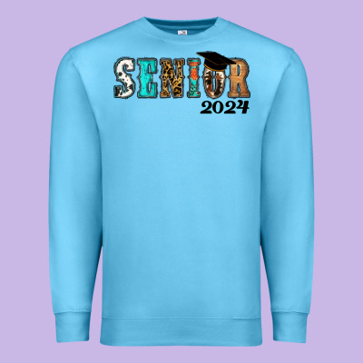 Western Senior 2024 Premium Sweatshirt Designed By Ranaportraitstore