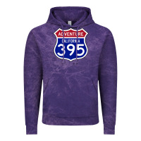 Cloud Purple california usa highway 395 hiking fishing climbing adventure premium Vintage Hoodie - linhVisuals