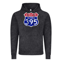 Vintage Black california usa highway 395 hiking fishing climbing adventure premium Vintage Hoodie - linhVisuals
