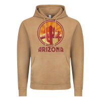 Vintage Camel arizona cactus sunset scene graphic t shirt Vintage Hoodie - linhVisuals