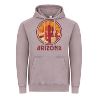 Vintage Zinc arizona cactus sunset scene graphic t shirt Vintage Hoodie - linhVisuals