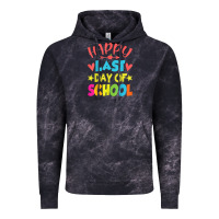 Cloud Black happy last day of school teacher boys girls school last day Vintage Hoodie - linhVisuals