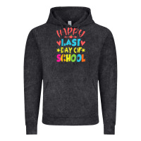 Vintage Black happy last day of school teacher boys girls school last day Vintage Hoodie - linhVisuals