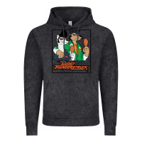 Vintage Black buddy thunderstruck friend Vintage Hoodie - linhVisuals