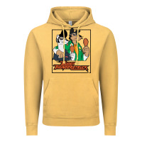 Vintage Mustard buddy thunderstruck friend Vintage Hoodie - linhVisuals