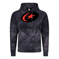 Cloud Black saracens Vintage Hoodie - linhVisuals